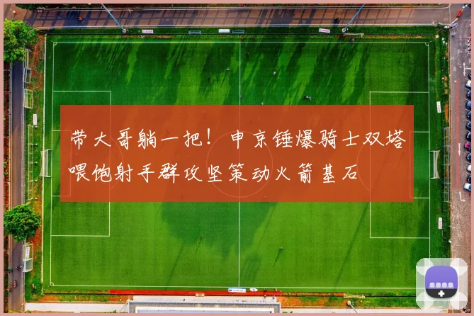带大哥躺一把！申京锤爆骑士双塔喂饱射手群攻坚策动火箭基石