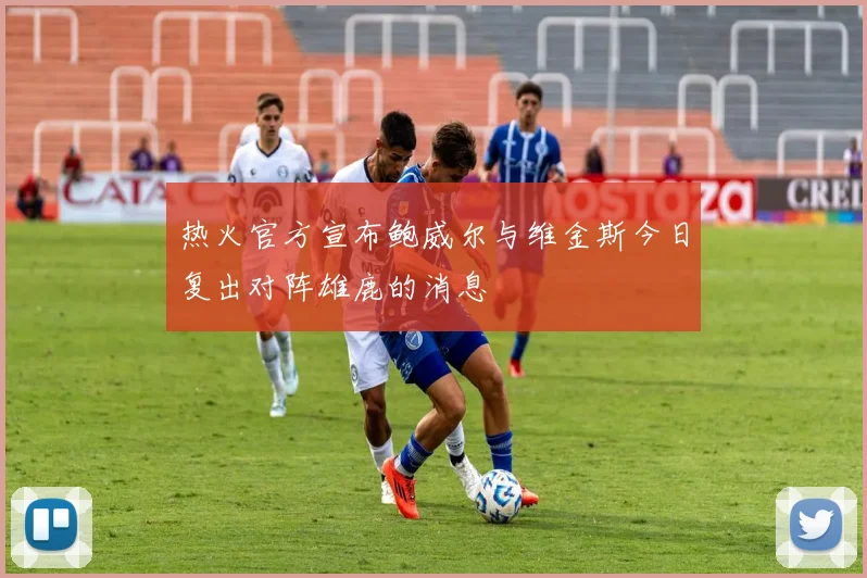 热火官方宣布鲍威尔与维金斯今日复出对阵雄鹿的消息